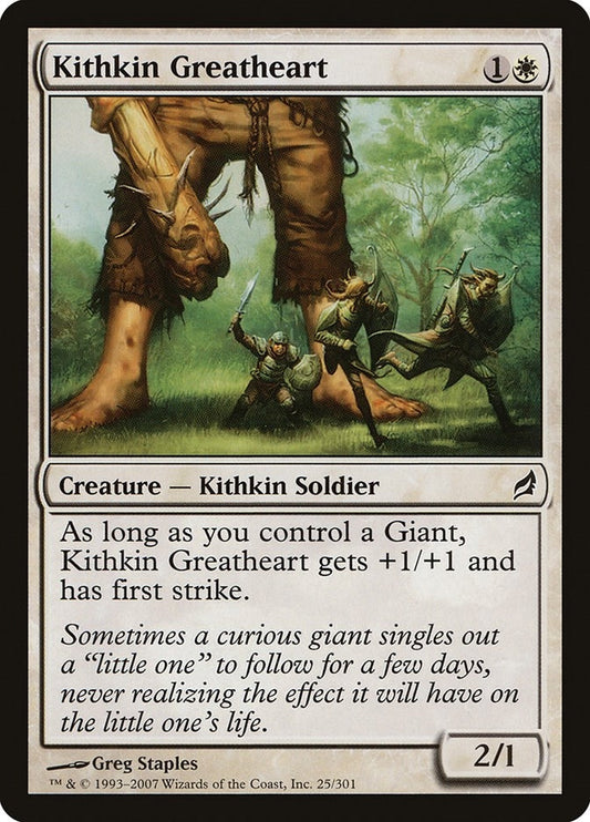 Image for Kithkin Greatheart (25) - Magic: The Gathering