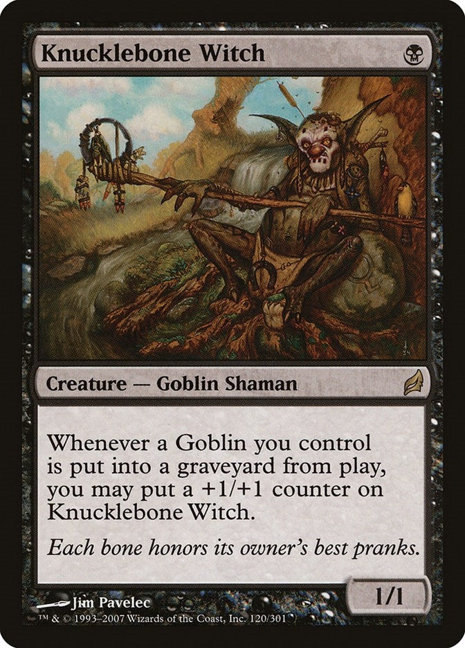 Image for Knucklebone Witch (120) - Magic: The Gathering