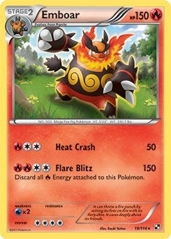 Image for Emboar (019/114) - Pokemon