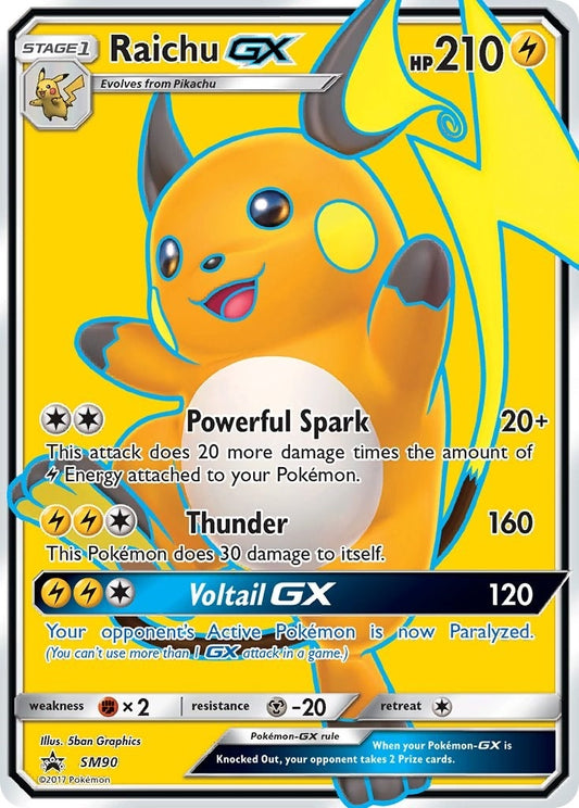 Image for Raichu GX - SM90 (SM90) - Pokemon