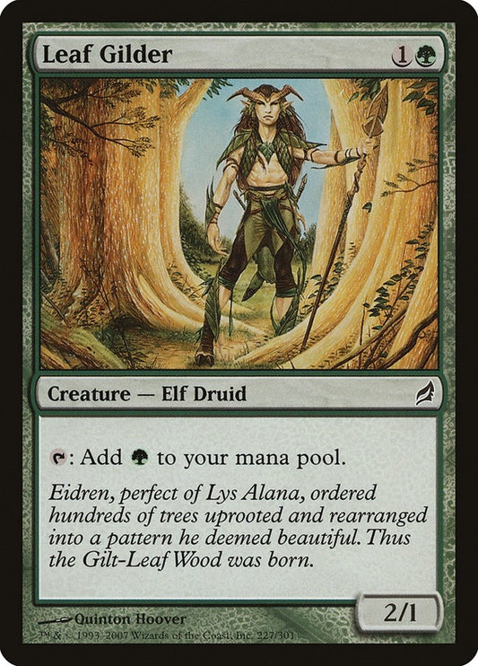 Image for Leaf Gilder (227) - Magic: The Gathering