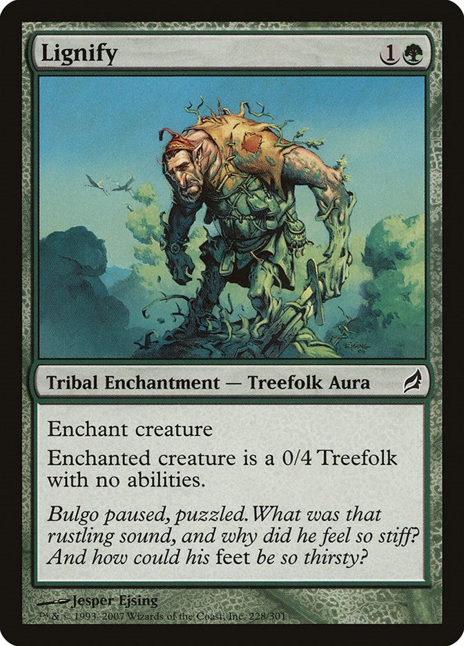 Image for Lignify (228) - Magic: The Gathering