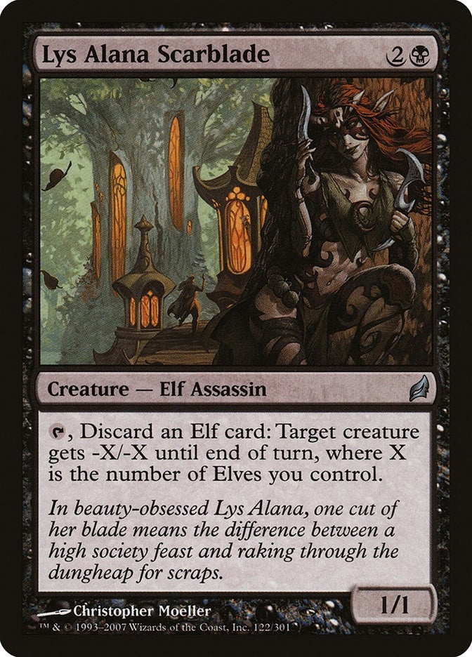 Image for Lys Alana Scarblade (122) - Magic: The Gathering