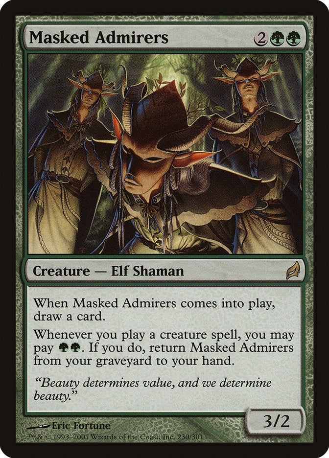 Image for Masked Admirers (230) - Magic: The Gathering