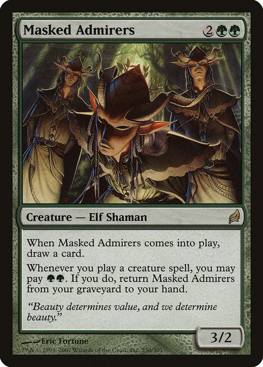 Image for Masked Admirers (230) - Magic: The Gathering