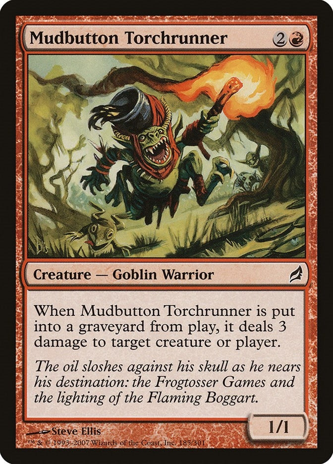 Image for Mudbutton Torchrunner (185) - Magic: The Gathering