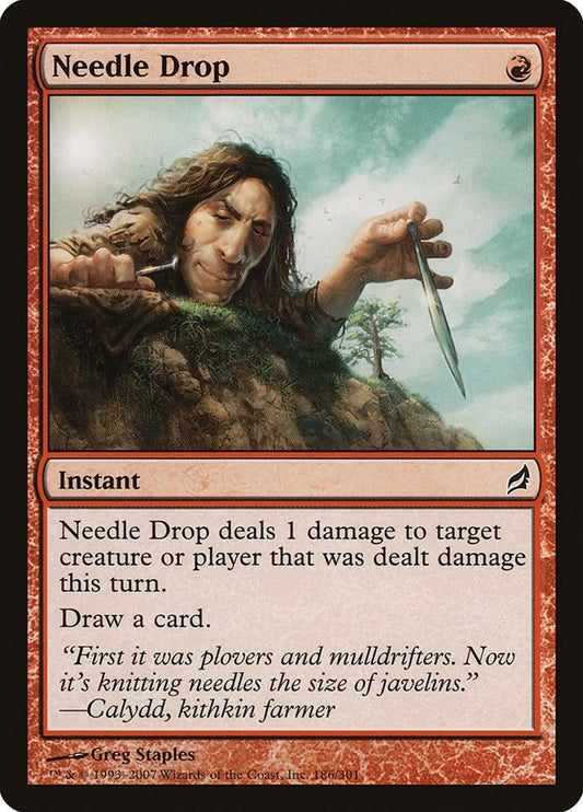 Image for Needle Drop (186) - Magic: The Gathering