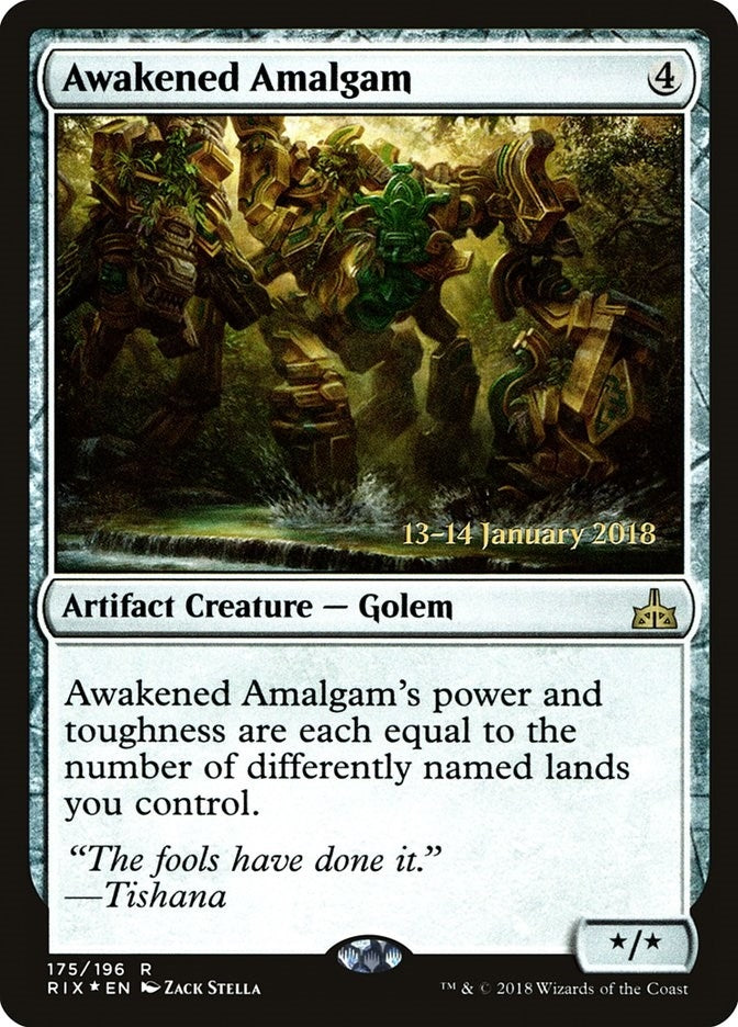 Image for Awakened Amalgam (175) - Magic: The Gathering