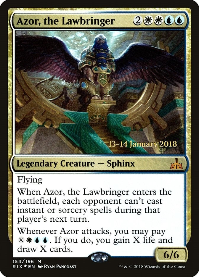 Image for Azor, the Lawbringer (154) - Magic: The Gathering