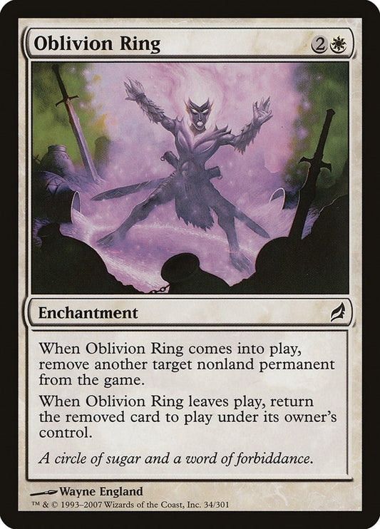 Image for Oblivion Ring (34) - Magic: The Gathering