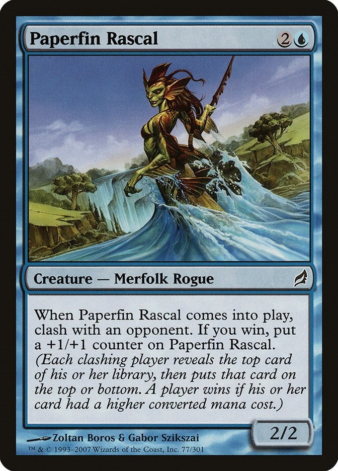 Image for Paperfin Rascal (77) - Magic: The Gathering