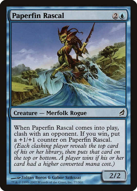 Image for Paperfin Rascal (77) - Magic: The Gathering