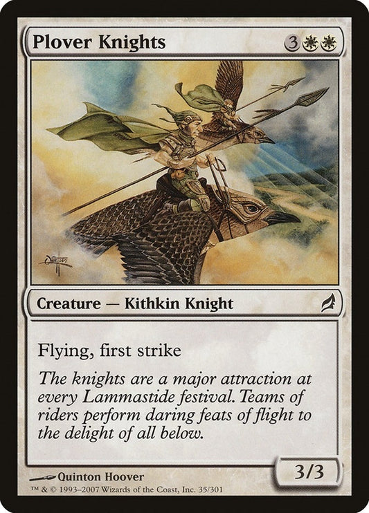 Image for Plover Knights (35) - Magic: The Gathering