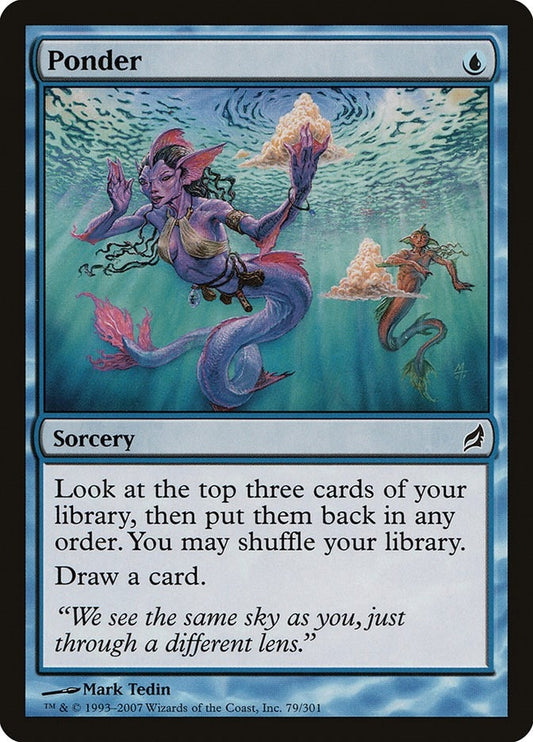 Image for Ponder (79) - Magic: The Gathering