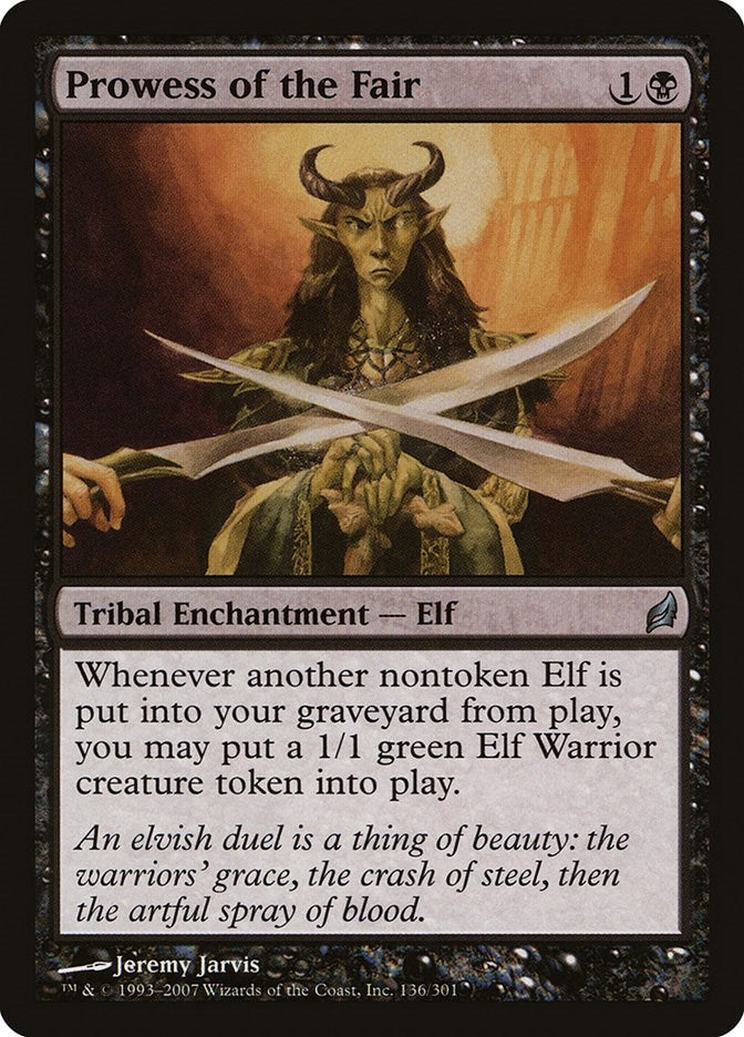 Image for Prowess of the Fair (136) - Magic: The Gathering