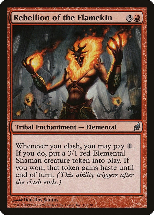 Image for Rebellion of the Flamekin (188) - Magic: The Gathering