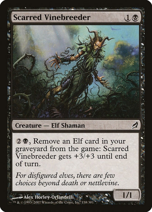 Image for Scarred Vinebreeder (138) - Magic: The Gathering