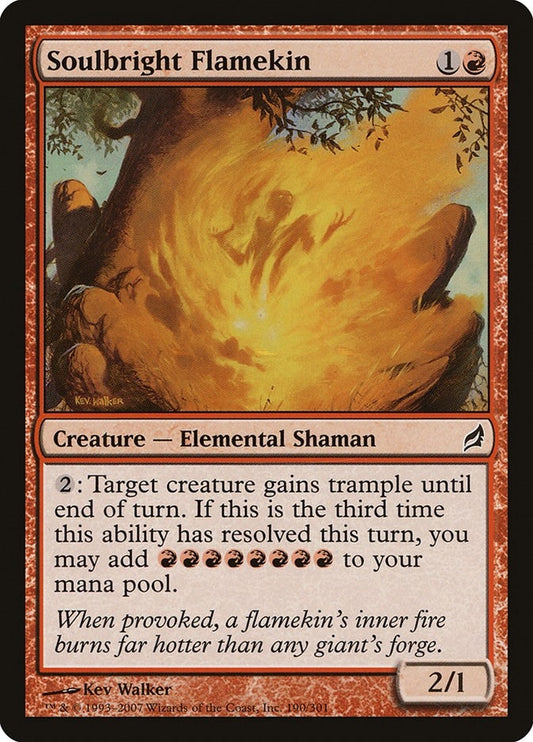 Image for Soulbright Flamekin (190) - Magic: The Gathering