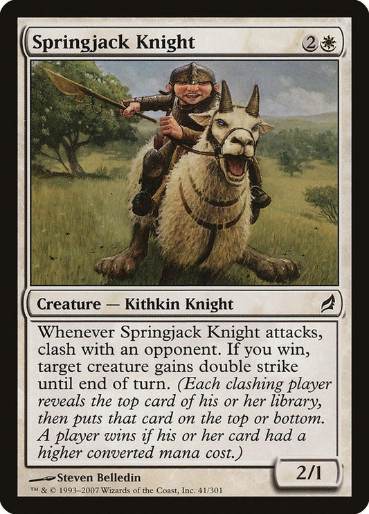 Image for Springjack Knight (41) - Magic: The Gathering