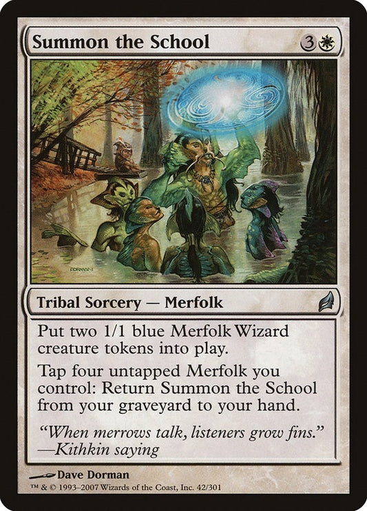 Image for Summon the School (42) - Magic: The Gathering