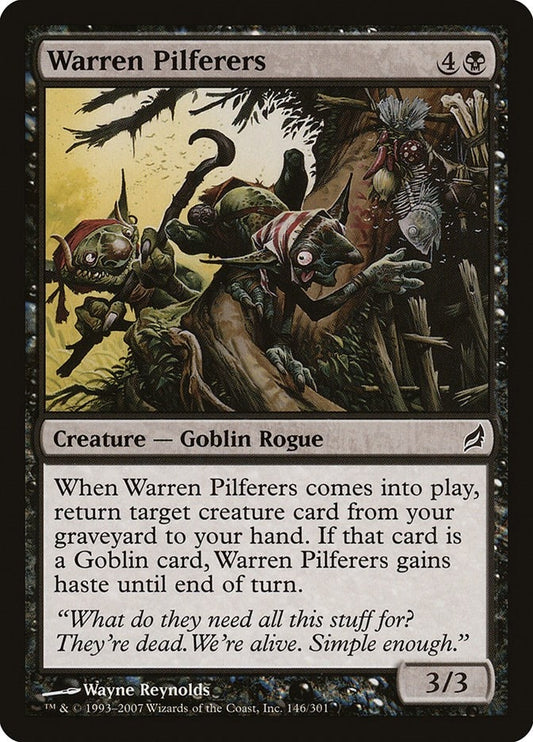 Image for Warren Pilferers (146) - Magic: The Gathering