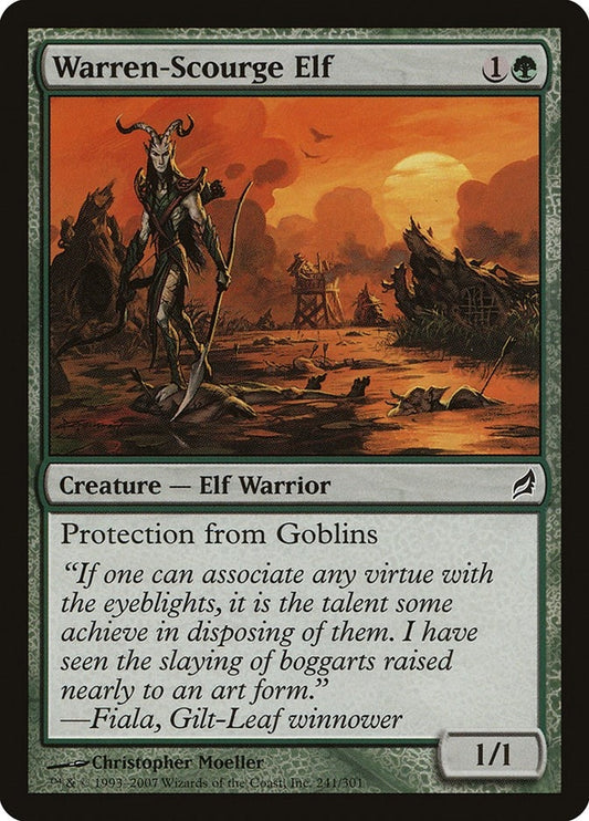 Image for Warren-Scourge Elf (241) - Magic: The Gathering