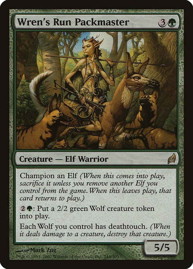 Image for Wren's Run Packmaster (244) - Magic: The Gathering