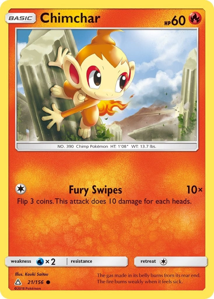 Image for Chimchar (21) (21/156) - Pokemon