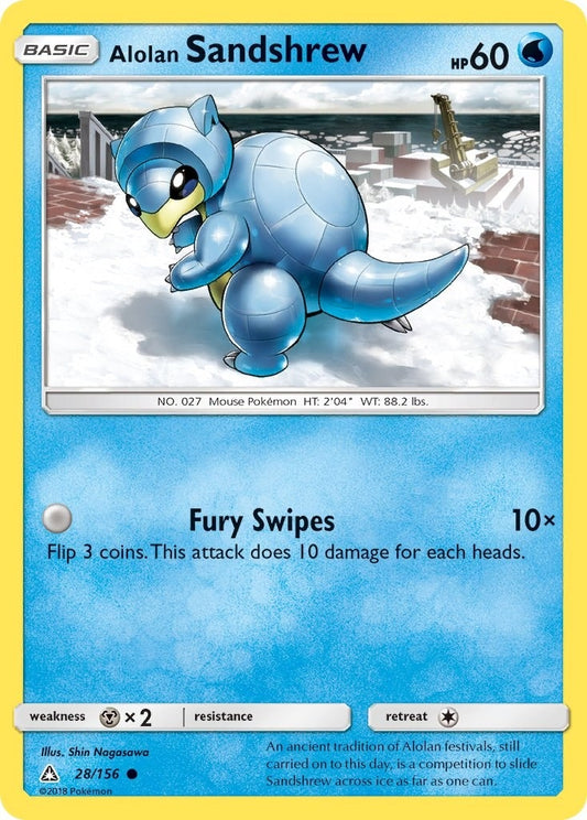 Alolan Sandshrew (28/156)