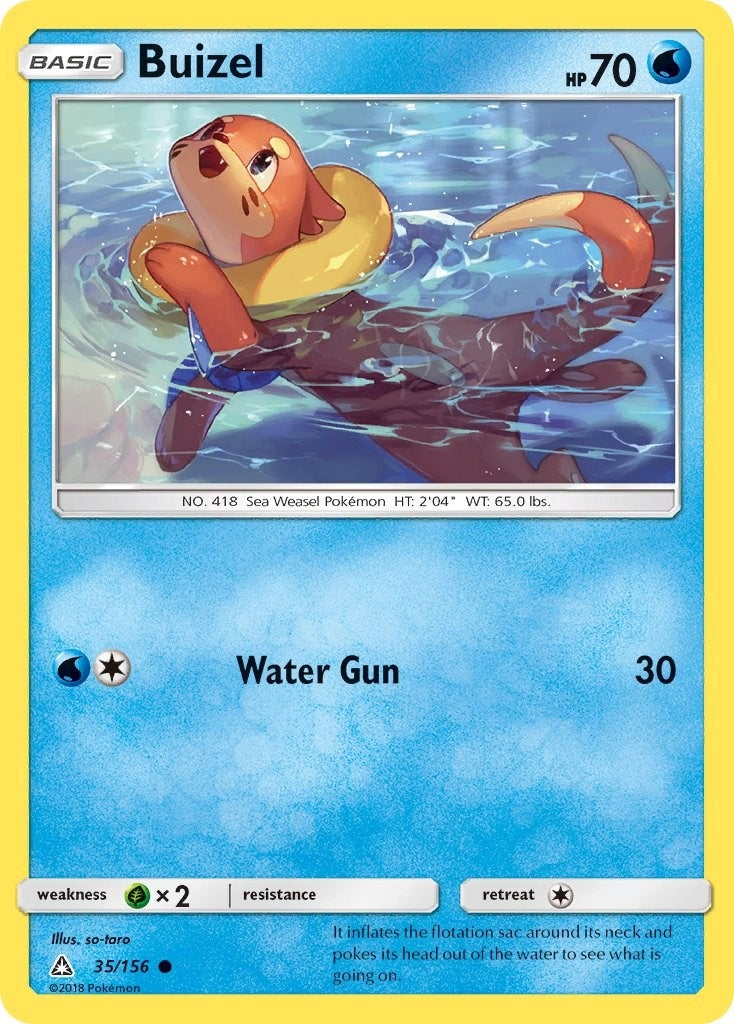 Image for Buizel (35/156) - Pokemon