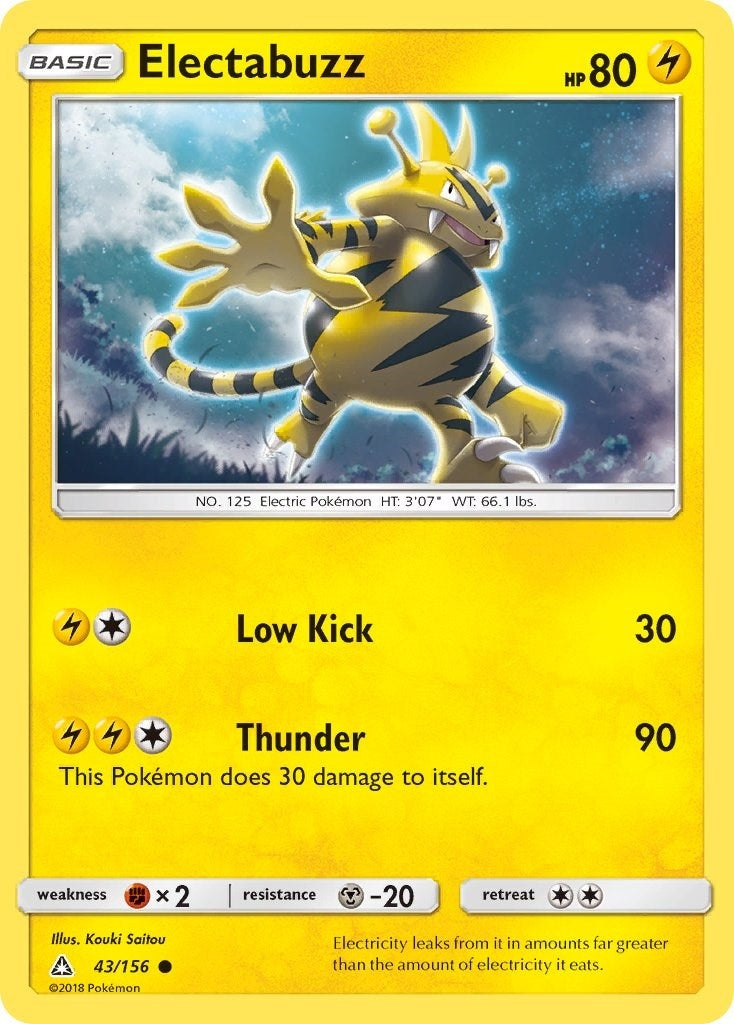 Image for Electabuzz (43/156) - Pokemon