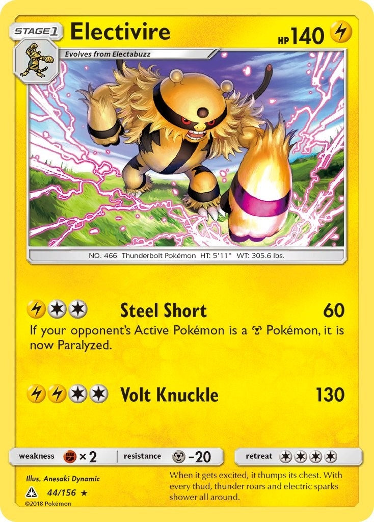 Image for Electivire (44/156) - Pokemon