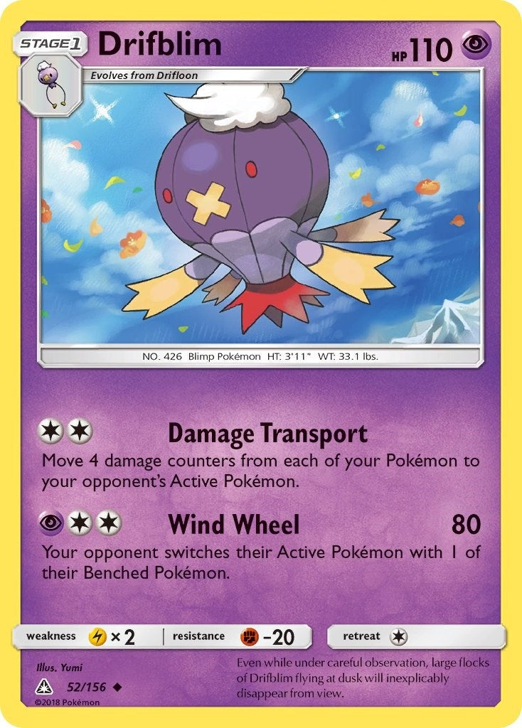 Image for Drifblim (52/156) - Pokemon