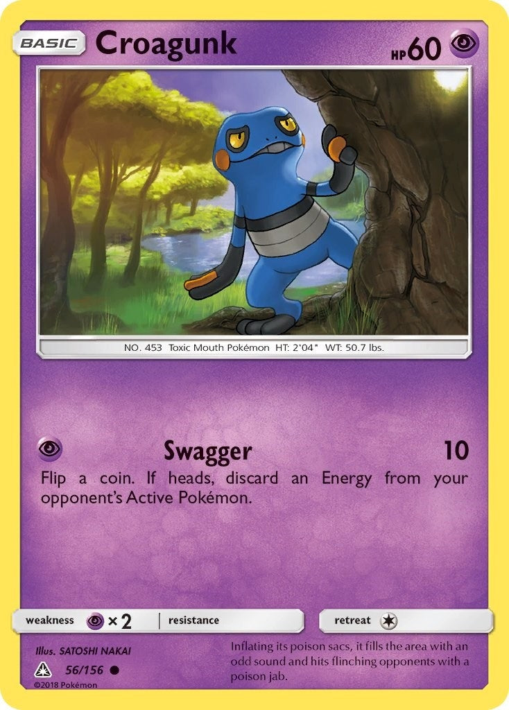 Image for Croagunk (56/156) - Pokemon