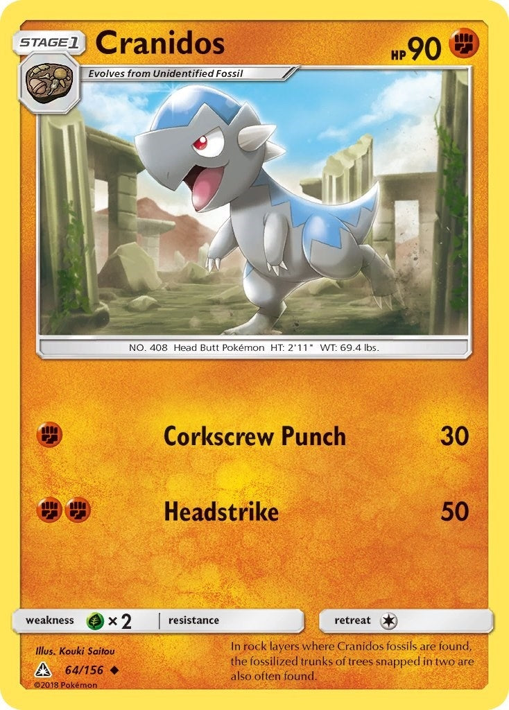 Image for Cranidos (64/156) - Pokemon