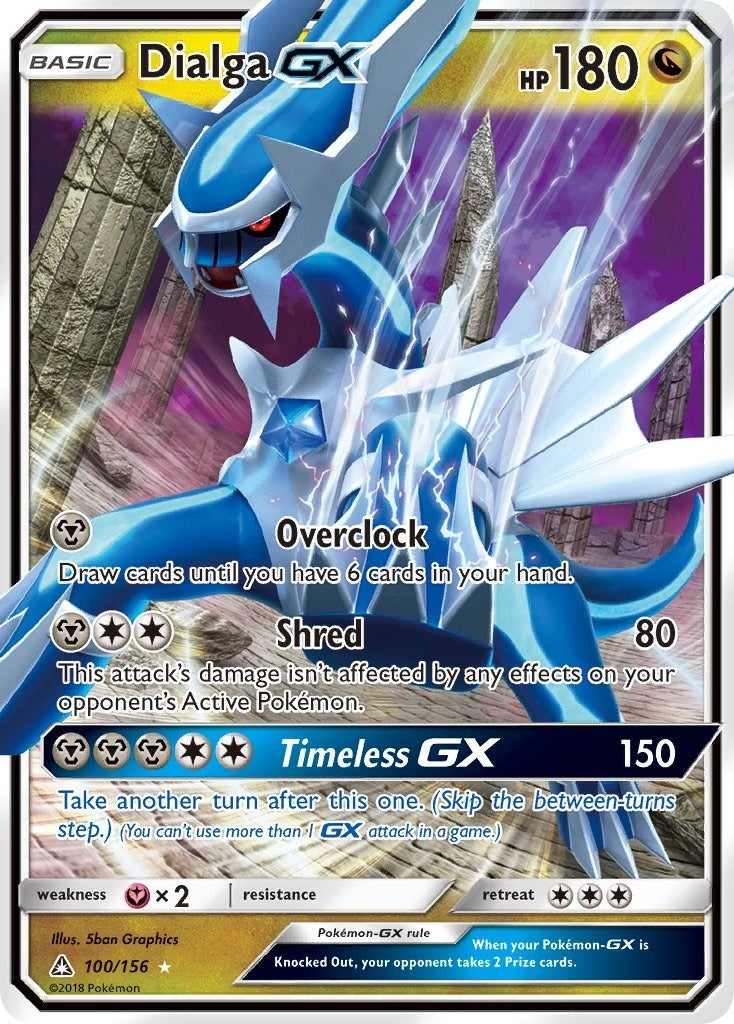 Image for Dialga GX (100/156) - Pokemon