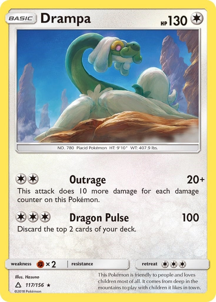 Image for Drampa (117/156) - Pokemon