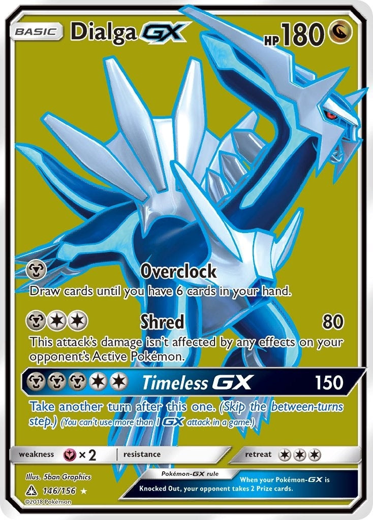 Image for Dialga GX (Full Art) (146/156) - Pokemon