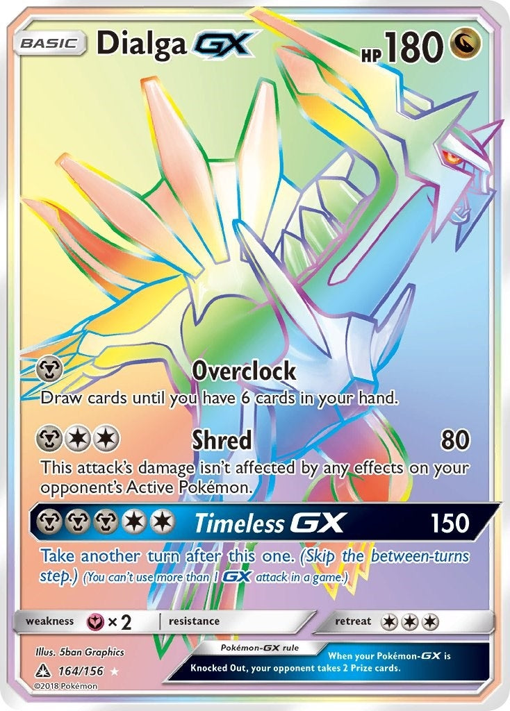 Image for Dialga GX (Secret Rare) (164/156) - Pokemon