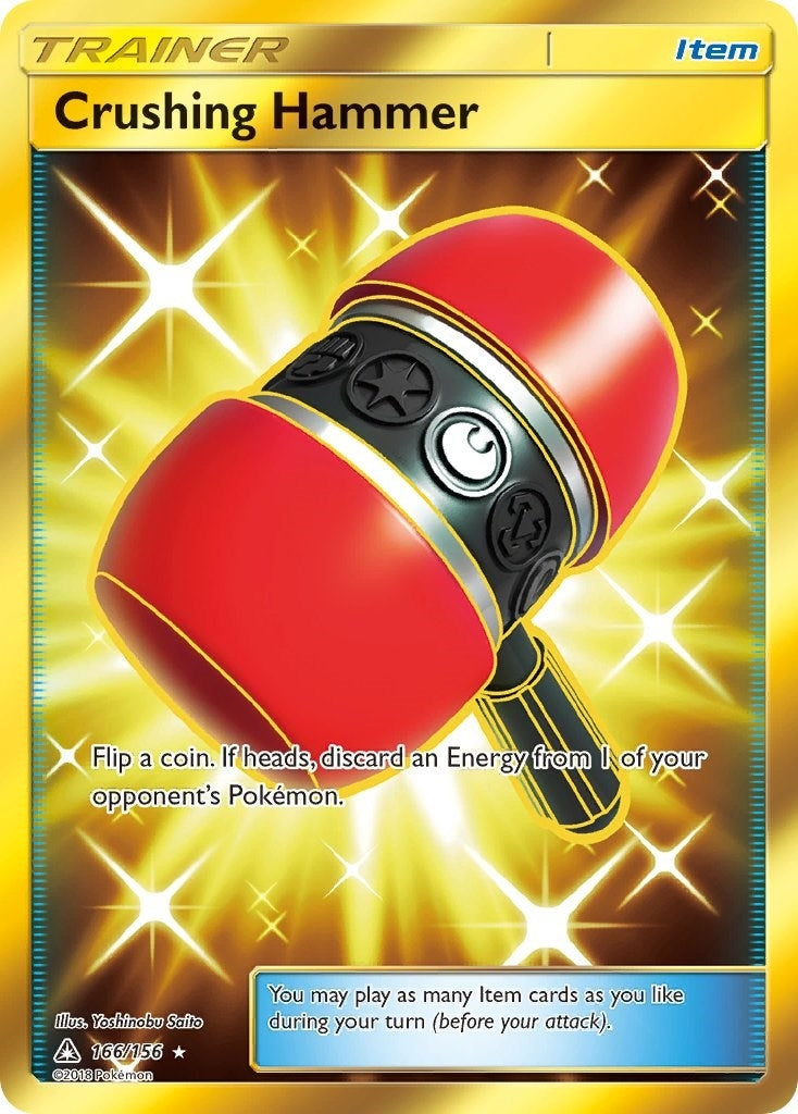 Image for Crushing Hammer (Secret Rare) (166/156) - Pokemon