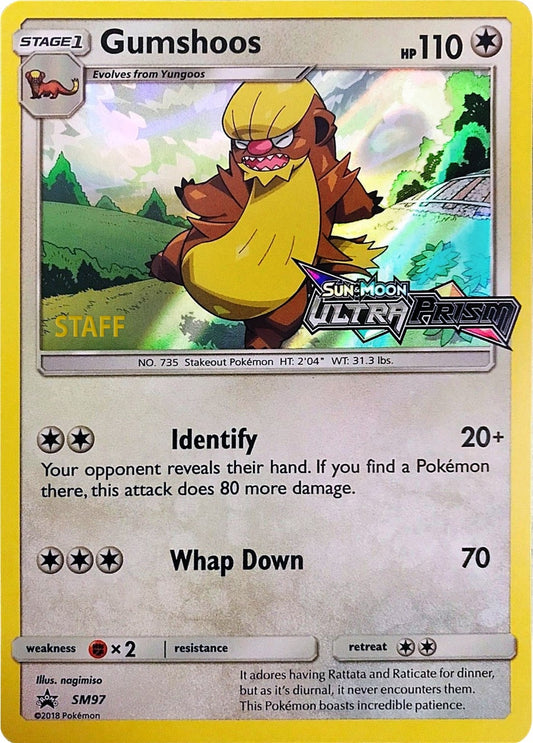 Image for Gumshoos - SM97 (Prerelease) [Staff] (SM97) - Pokemon