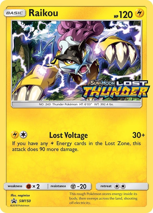 Image for Raikou - SM150 (Prerelease) (SM150) - Pokemon