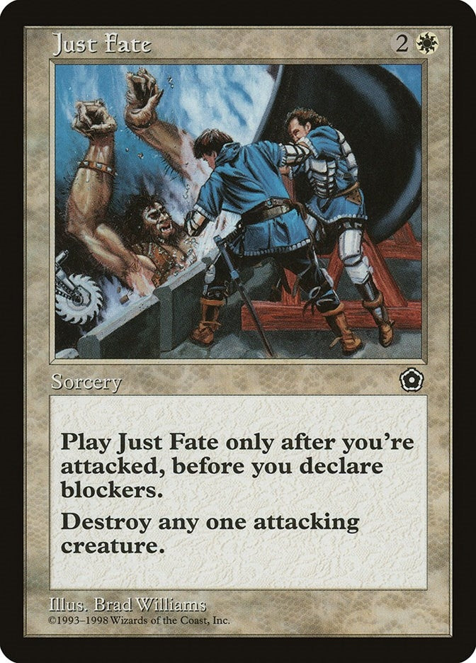 Image for Just Fate - Magic: The Gathering