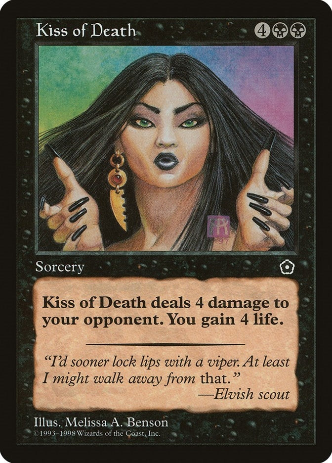 Image for Kiss of Death - Magic: The Gathering