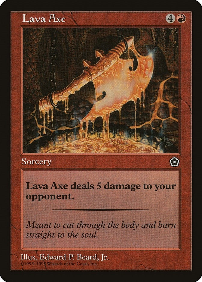 Image for Lava Axe - Magic: The Gathering