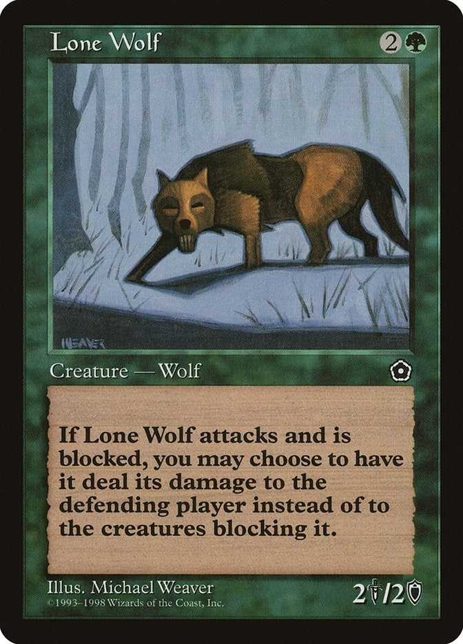 Image for Lone Wolf - Magic: The Gathering