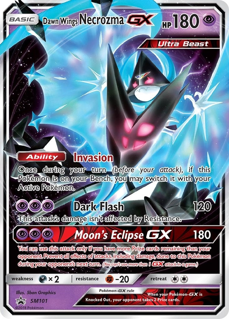 Image for Dawn Wings Necrozma GX - SM101 (SM101) - Pokemon