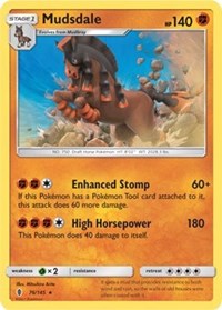 Mudsdale - 76/145 (Prerelease Kit Exclusive) (076/145)