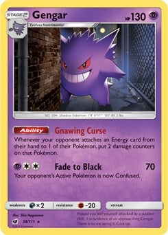 Image for Gengar - 38/111 (Prerelease Kit Exclusive) (038/111) - Pokemon