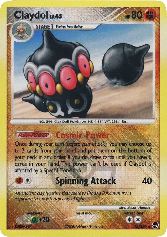 Image for Claydol - 15/106 (League Promo) (015/106) - Pokemon